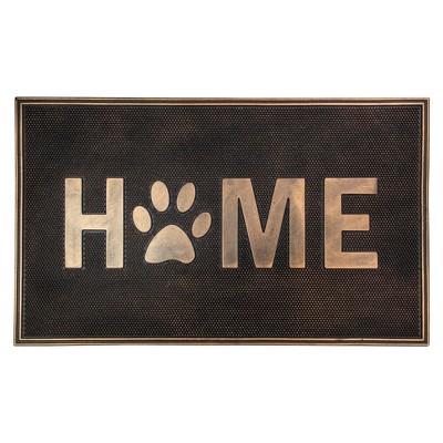 Birdrock Home Welcome Coir Doormat - 18 X 30 - (tan,black) welcome :  Target