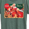 Women's - Coca-Cola - Vintage Santa Claus Ice Cold Short Sleeve Graphic T-Shirt - 2 of 4