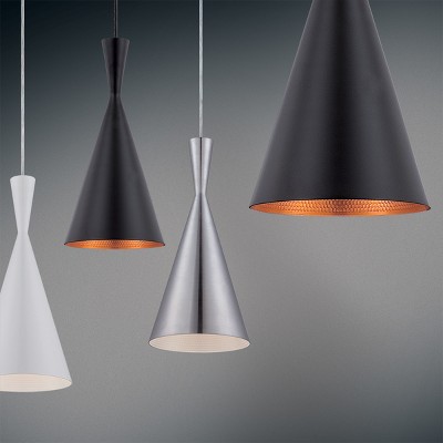 Transitional Brushed Nickel 1-Light Pendant with Heirloom Gold Interior