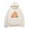 Pumpkin Season Stacked Distressed - Women's Graphic Hoodie - 2 of 3