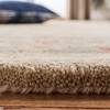 Anatolia AN569 Hand Tufted Area Rug  - Natural/Soft Turquoise - 6' Round - Safavieh. - 2 of 4