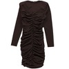 GUESS Womens Ruched Cut Out Mini Dress - 2 of 2