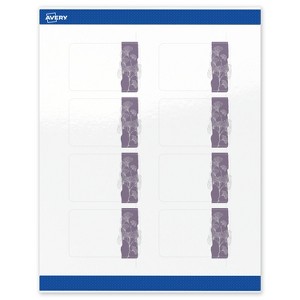 Avery Rectangle Shipping Labels, Floral Design, 2" x 3", 80ct - 1 of 4