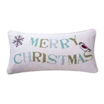 Holly Holiday Decorative Pillow Red - Levtex Home