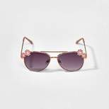 Girls' Daisy Aviator Sunglasses  - Cat & Jack™