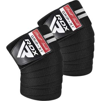 RDX KR11 Gym Knee Wrap for Weightlifting, Powerlifting, Squats, and CrossFit - Adjustable Compression Knee Support for Men and Women