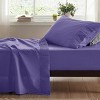 Twin Sheets Set - 3 Pieces Soft Twin Bed Sheets - Breathable & Cooling - Hotel Luxury - Easy Care Polyester Microfiber Bedding for Women, Men, Iolite - 2 of 4