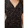 WEST K Womens Georgia Plus Size Flutter Sleeve High Low Hem Dress - 4 of 4
