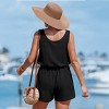 Women's Chic Knitted Romper for Beach Getaways - Cupshe - 2 of 4