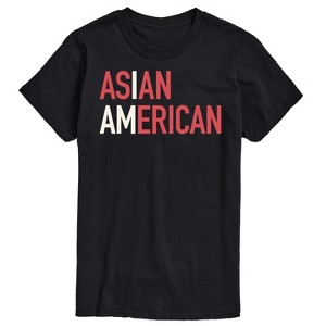 Men's - Instant Message - I Am Asian American Short Sleeve Graphic T-Shirt - 1 of 4