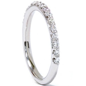 Pompeii3 1/3ct Prong Diamond Ring 14K White Gold - 1 of 4