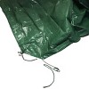 Moose Supply 8 Mil Drawstring Green Tarp Yardwork Leaf Hauler, 9' x 9' - 3 of 4