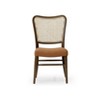Maven Lane Vera Wooden Dining Chair with Fabric Upholstery, Set/2 - 2 of 4