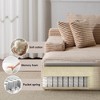 Whisen 2-Piece L-Shaped Sectional Compression Sofa with Soft Corduroy Fabric, No Assembly Required - 3 of 4