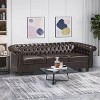 Parksley Tufted Chesterfield Sofa - Christopher Knight Home - image 2 of 4