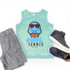 The Juniper Shop SmileyWorld Cool Summer Ice Cream Blue Youth Tank Top - 2 of 4