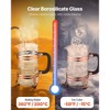 VEVOR French Press Coffee Maker, 34 Ounce 1 Liter Borosilicate Glass Coffee Press Tea Maker with Stainless Steel Filter, Copper - 3 of 4