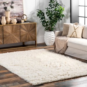 Nuloom Elena Greek Flokati Shag Indoor Area Rug - 1 of 4