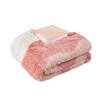 PAGED Comforter Set 2 Piece Ombre Shaggy Faux Fur Bedding Comforter Sets with 1 Standard Sham, Machine Washable - 3 of 4