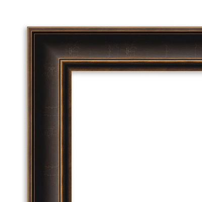 17" x 20" Satin White Wood Wall Picture Frame