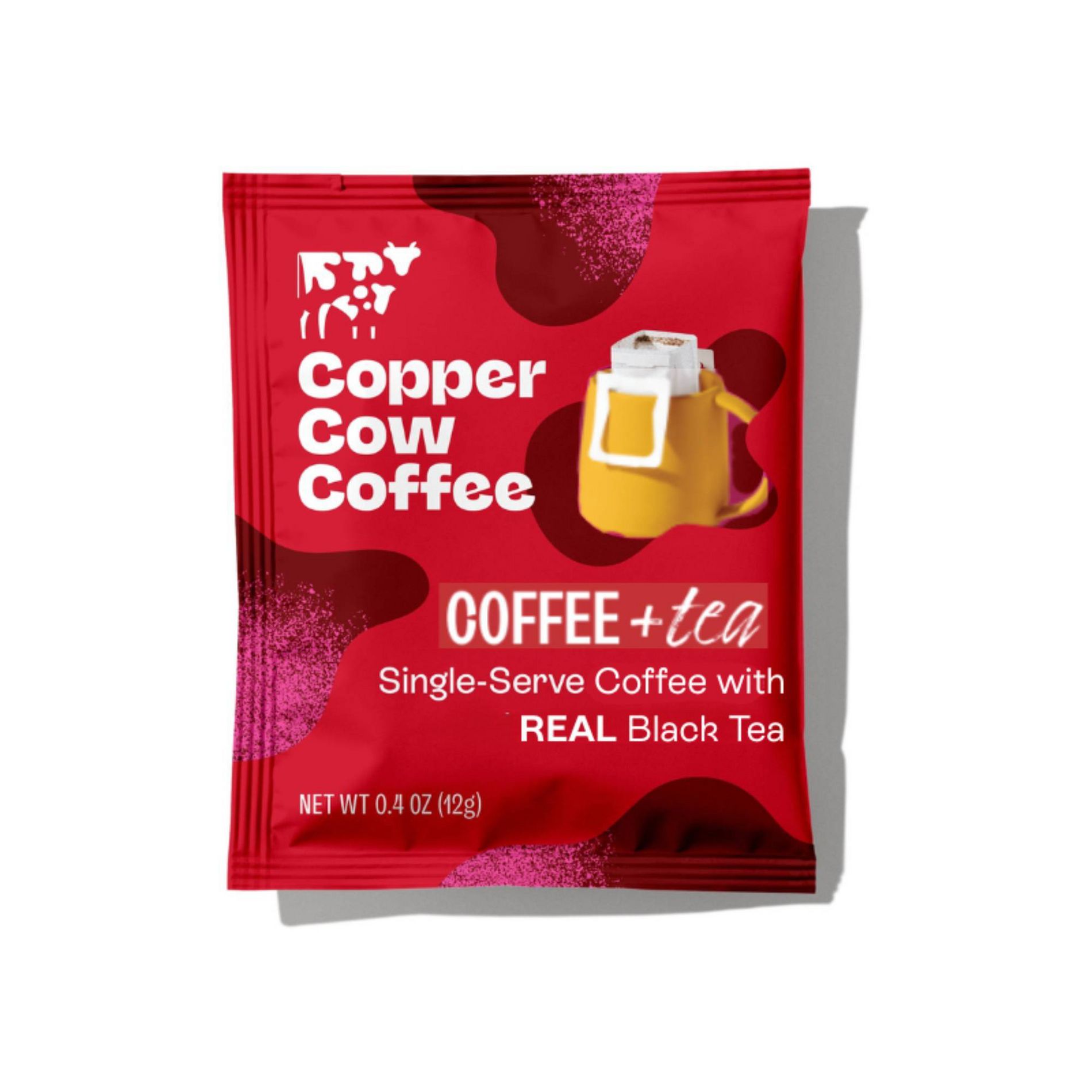 COPPER COW COFFEE Individual Pour Over Vietnamese Coffee - 0.4oz