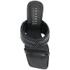 Journee Collection Womens Monyka Woven Slip On Pump - 4 of 4