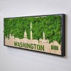 Gulches Washington Moss City Silhouette Metal Wall Art - Elegant Urban Decor - 4 of 4
