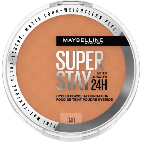 Maybelline Super Stay Matte 24hr Hybrid Pressed Powder Foundation - 340 ...
