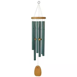 Woodstock Chimes Signature Collection, SeaScapes Chime, Large 37'' Seafoam Green Wind Chime SSCSG