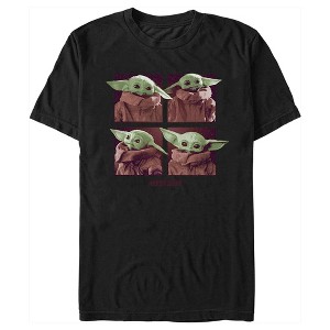 Men's Star Wars: The Mandalorian Grogu Cute Faces T-Shirt - 1 of 4