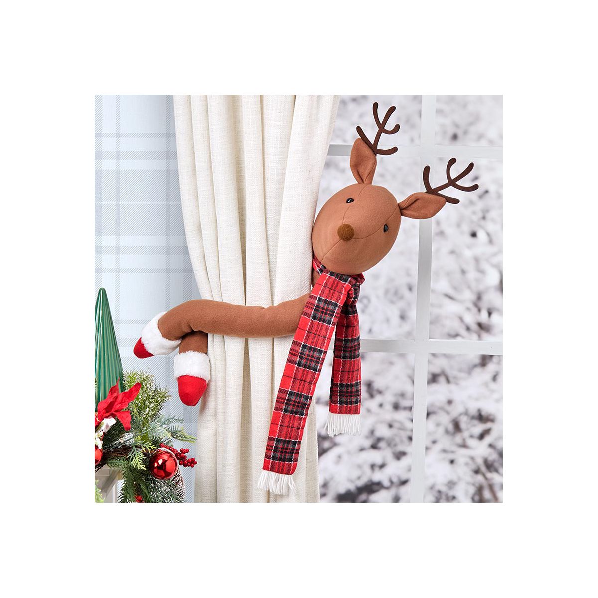The Lakeside Collection Christmas Character Tree-Top Hugger - - thumbnail 4