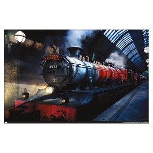 Trends International The Wizarding World: Harry Potter - Hogwarts Express Framed Wall Poster Prints - 1 of 4