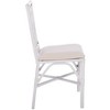 Bhumi Accent Chair W/ Cushion (Set of 2) - ACH6509 - White/White - Safavieh - 4 of 4
