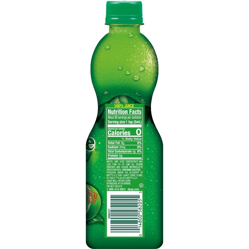 ReaLime 100% Lime Juice - 15 fl oz Bottle, 4 of 8
