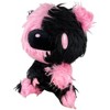Great Eastern Entertainment Gloomy Bear - Black Pink Gloomy Bear Sitting Pose Long Hair Fur Plush 7"H - 2 of 3