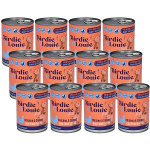 Birdie & Louie Chicken and Salmon Dog Food - Case of 12/13 oz - 1 of 1