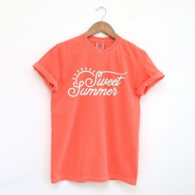Simply Sage Market Women's Sweet Summer Short Sleeve Garment Dyed Tee
