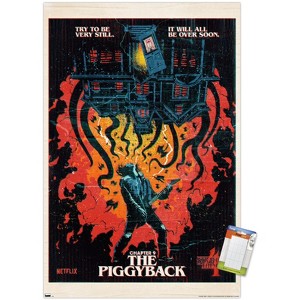 Trends International Netflix Stranger Things: Season 4 - The Piggyback Unframed Wall Poster Prints - 1 of 4