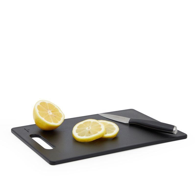 Farmlyn Creek 2 Pack Black Plastic Cutting Boards for Food Prep & Kitchen Accessories, 7.75 x 11.6 in, 4 of 10