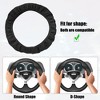 Unique Bargains Universal Elastic Antislip Breathable Interior Trim Steering Wheel Cover for Car - 4 of 4