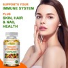 Alliwise Vitamin E Capsule, for Healthy Skin, Hair, Nails & Eye Health, 120ct - 2 of 4