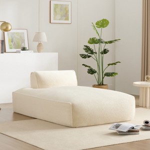 Whisen 72" Oversized Modular Right Facing Foam Filled Sofa Bed for Living Room Elderly Baby Friendly No Assembly Free Combination - 1 of 4