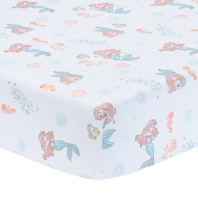 Bedtime Originals Disney&#39;s The Little Mermaid Crib Bedding Set by Lambs &#38; Ivy - 3pc, 5 of 11