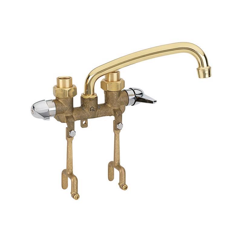 Homewerks Brass Two-Handle Bathroom Sink Faucet 3 3/8 in., 1 of 3
