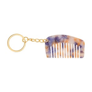 Unique Bargains Portable Mini Keychain Hair Comb 1 Pc - 1 of 4