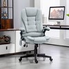 Aghana Digitals Light Gray Linen Massage Office Chair with 6 Vibration Points, Heat, 125° Recline, - 2 of 4