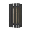 Livex Lighting Greenwich 1 - Light Wall Light in  Black/Satin Brass - 3 of 4