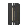 Livex Lighting Greenwich 1 - Light Wall Light in  Black/Satin Brass - image 3 of 4