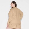 Pride Adult 'Out Loud & Proud' Sweatshirt - Beige - 2 of 3