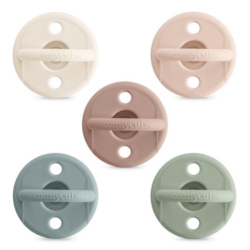 Comfy Cubs Baby Pacifier - Breast-like Nipple Shape - 0+ Months - 5 ...